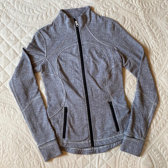lululemon athletica Jackets & Blazers - {Lululemon} Forme Jacket | Ghost Herringbone